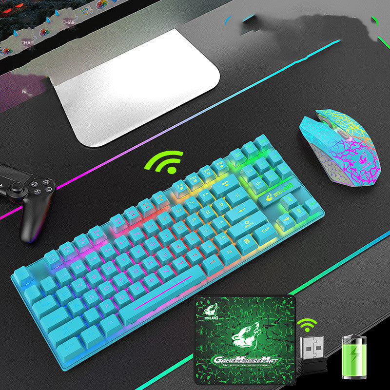 Wireless Charging Keyboard And Mouse Set Game