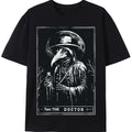 Mens Casual Cotton T-Shirt With Horror And Mystery Print