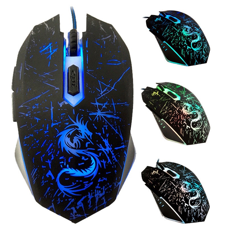 Glowing Breathing Light Computer Mouse