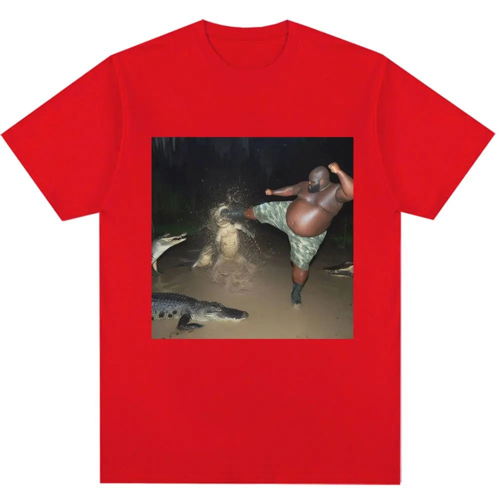 A Funny And Fun Printed T-shirt For Men